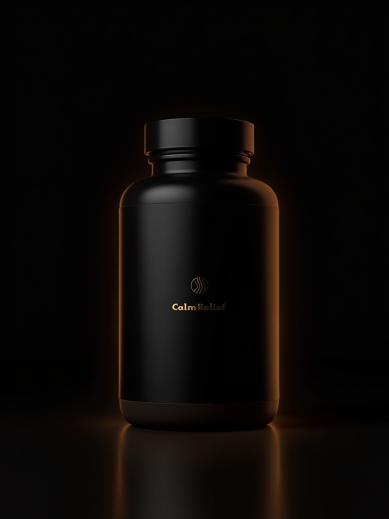 CalmRelief Supplement Bottle